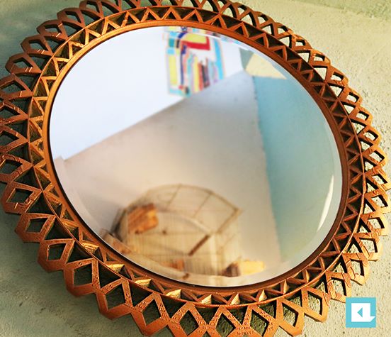 Arabesque Golden Mirror
