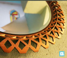 Load image into Gallery viewer, Arabesque Golden Mirror